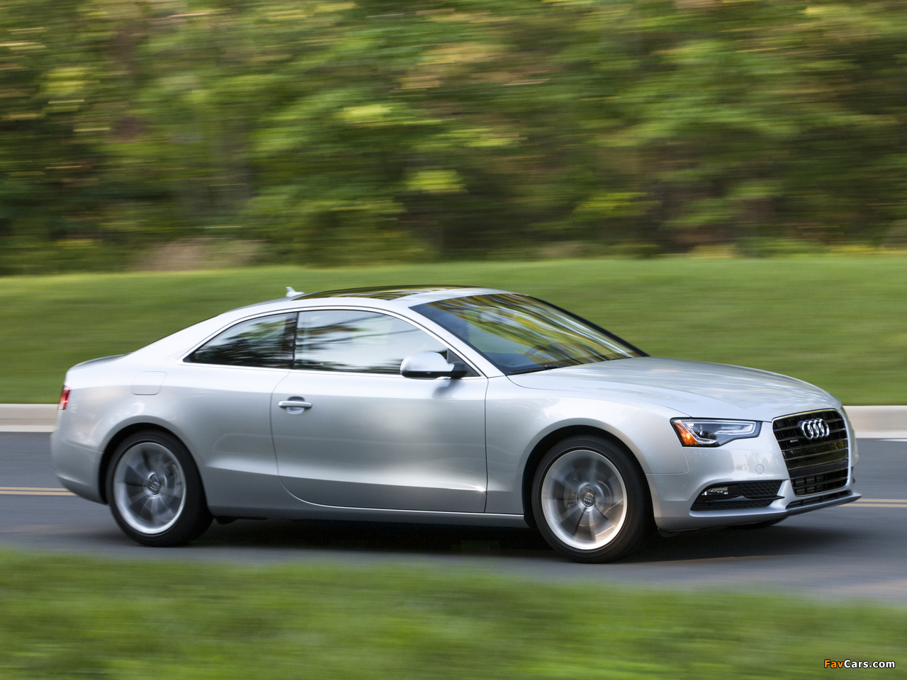 Audi A5 2.0T Coupe US-spec 2012 wallpapers (1280 x 960)