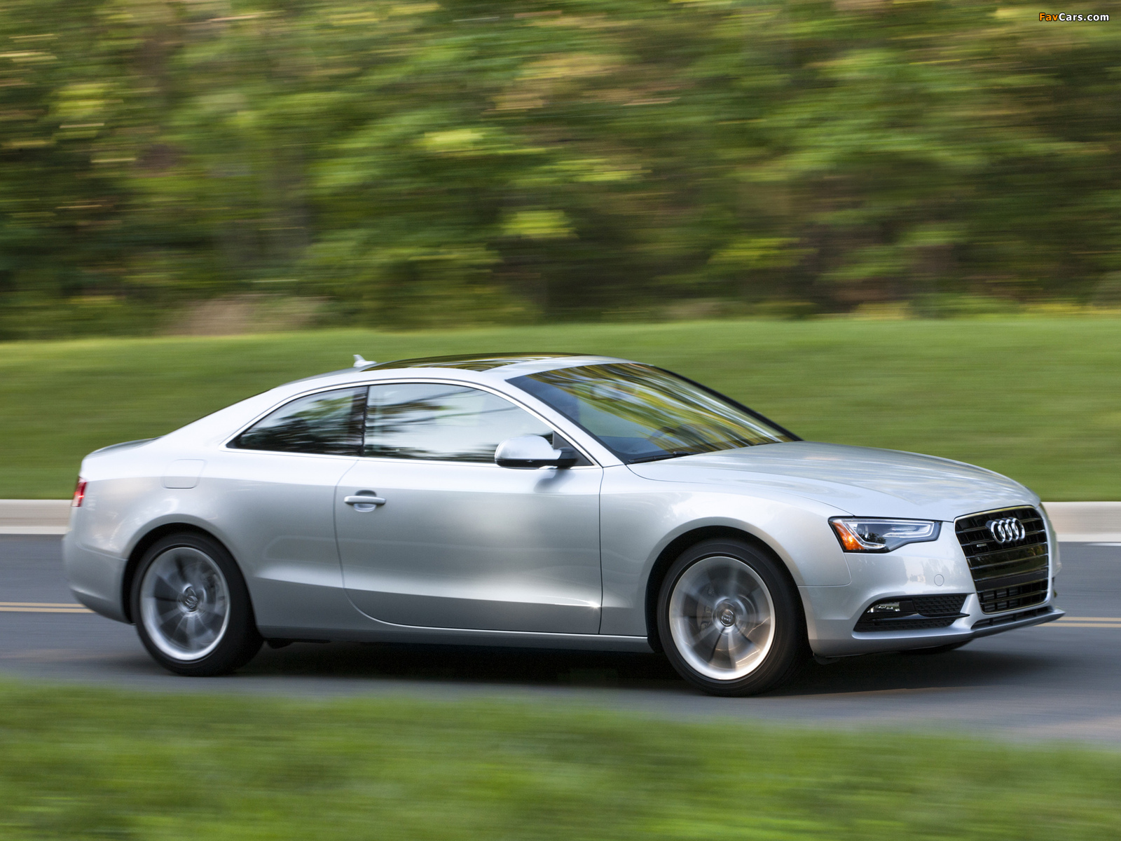Audi A5 2.0T Coupe US-spec 2012 wallpapers (1600 x 1200)
