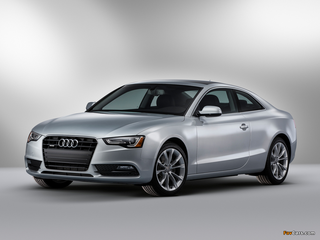 Audi A5 2.0T Coupe US-spec 2012 wallpapers (1024 x 768)