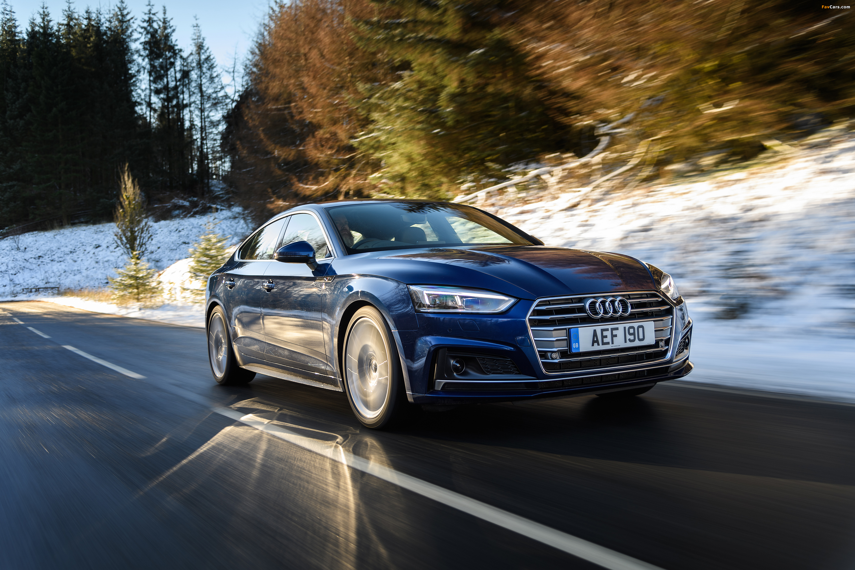 Audi A5 Sportback 2.0 TDI S line UK-spec 2017 wallpapers (3000 x 2000)