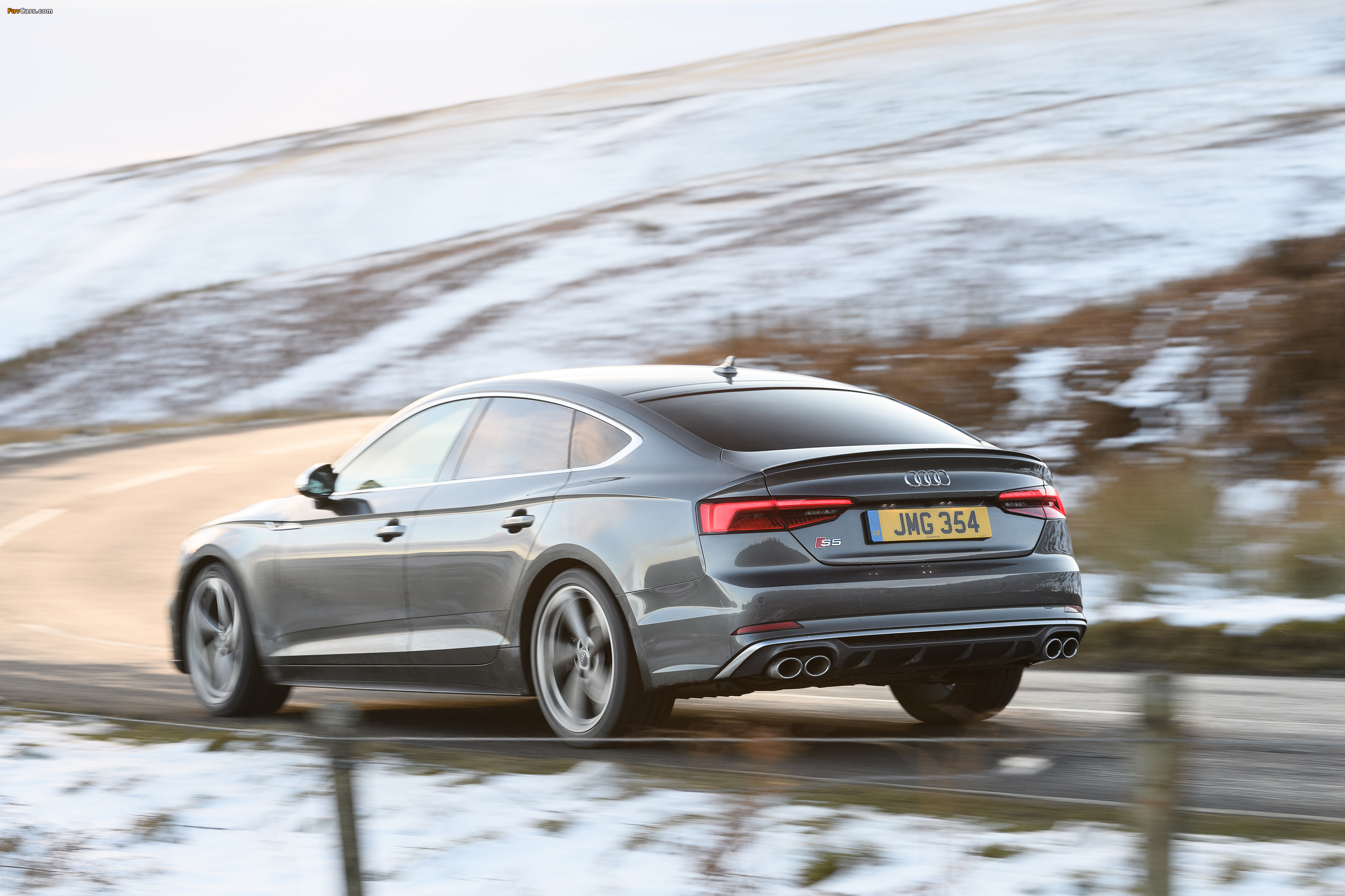 Audi S5 Sportback UK-spec 2017 wallpapers (3000 x 2000)