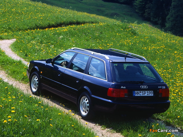 Audi A6 Avant (4A,C4) 1994–97 images (640 x 480)
