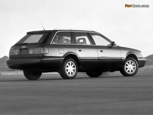 Audi A6 Avant US-spec (4A,C4) 1994–97 photos (640 x 480)