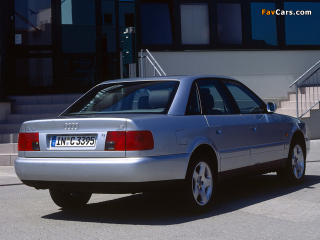 Audi A6 quattro (4A,C4) 1994–97 wallpapers (640 x 480)