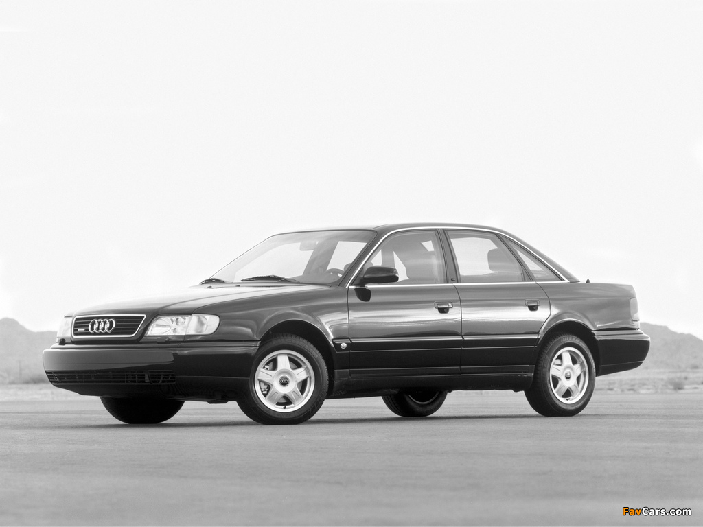 Audi A6 US-spec (4A,C4) 1994–97 wallpapers (1024 x 768)