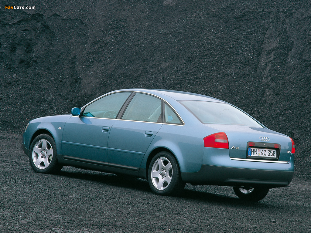 Audi A6 Sedan (4B,C5) 1997–2001 images (1024 x 768)