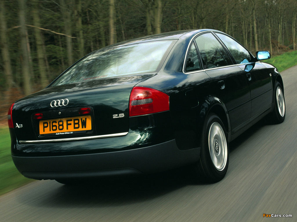 Audi A6 Sedan UK-spec (4B,C5) 1997–2001 images (1024 x 768)