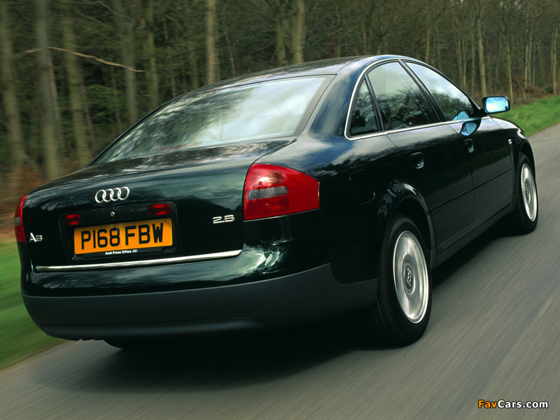 Audi A6 Sedan UK-spec (4B,C5) 1997–2001 images (800 x 600)