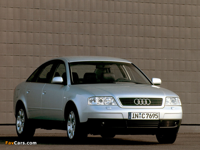 Audi A6 Sedan (4B,C5) 1997–2001 photos (640 x 480)