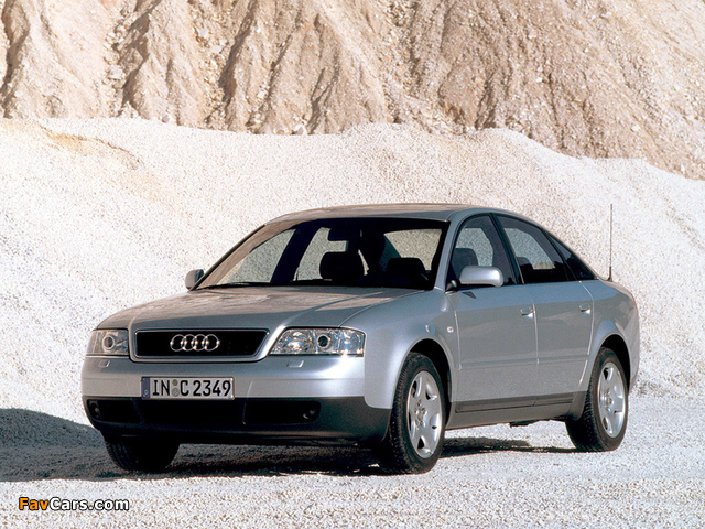 Audi A6 Sedan (4B,C5) 1997–2001 pictures (640 x 480)