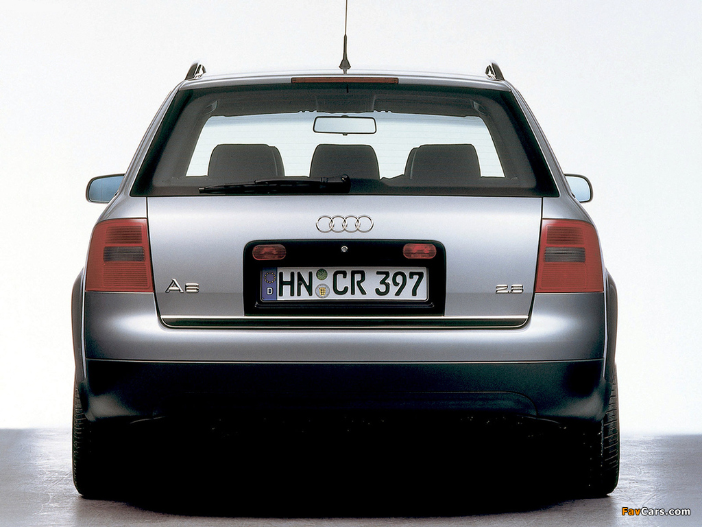 Audi A6 2.8 Avant (4B,C5) 1998–2001 images (1024 x 768)