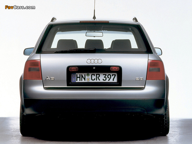 Audi A6 2.8 Avant (4B,C5) 1998–2001 images (640 x 480)