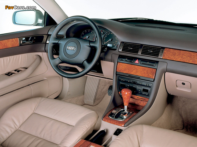 Audi A6 2.8 Avant (4B,C5) 1998–2001 images (640 x 480)