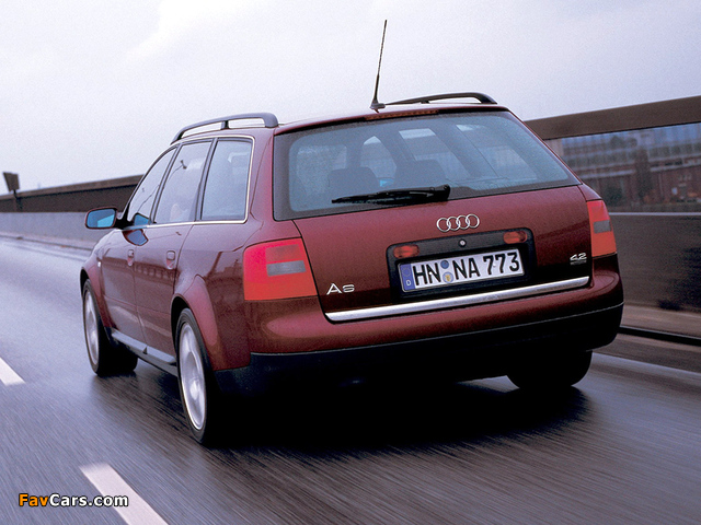 Audi A6 4.2 quattro Avant (4B,C5) 1999–2001 images (640 x 480)