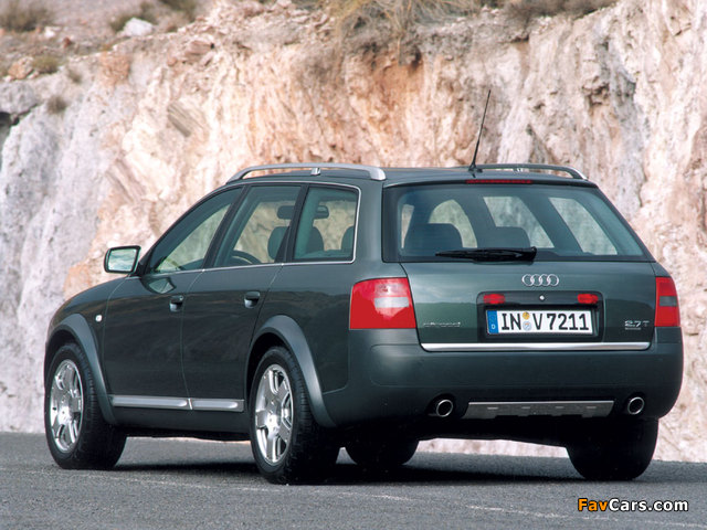 Audi Allroad 2.7T quattro (4B,C5) 2000–06 images (640 x 480)