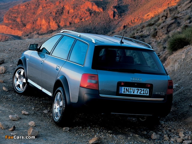 Audi Allroad 2.5 TDI quattro (4B,C5) 2000–06 images (640 x 480)
