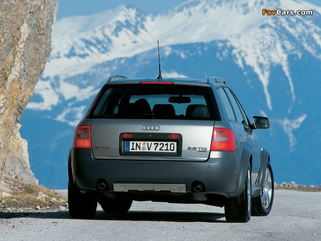 Audi Allroad 2.5 TDI quattro (4B,C5) 2000–06 pictures (640 x 480)