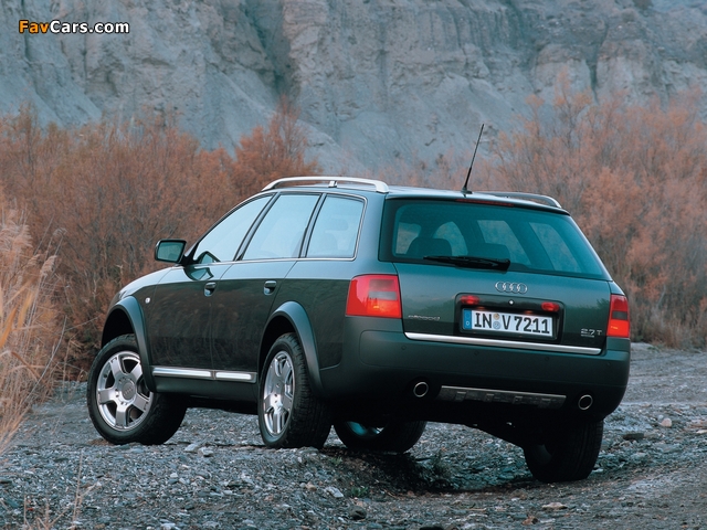 Audi Allroad 2.7T quattro (4B,C5) 2000–06 pictures (640 x 480)