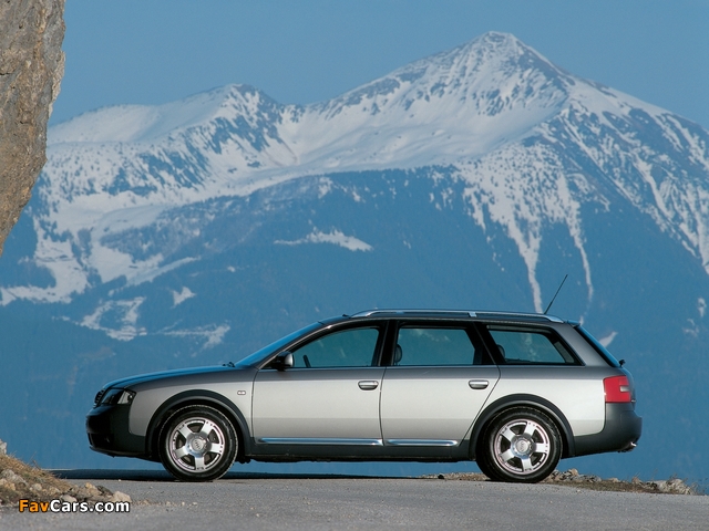 Audi Allroad 2.5 TDI quattro (4B,C5) 2000–06 wallpapers (640 x 480)