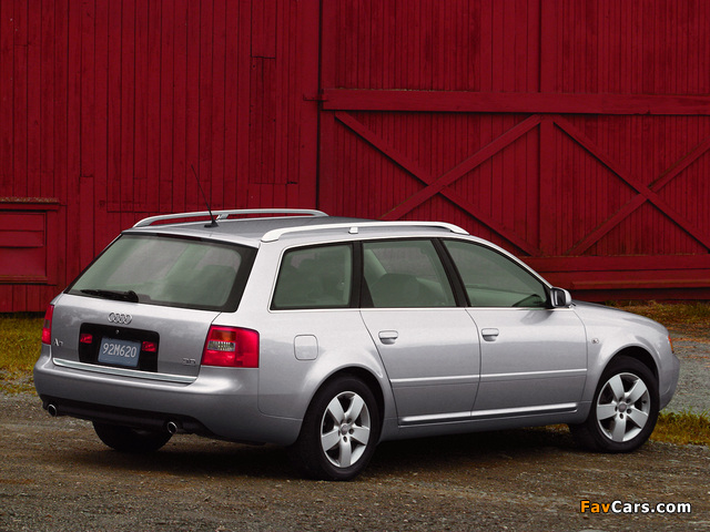 Audi A6 Avant US-spec (4B,C5) 2001–04 images (640 x 480)