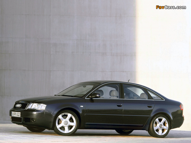Audi A6 3.0 Sedan (4B,C5) 2001–04 images (640 x 480)