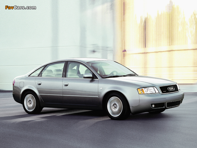 Audi A6 Sedan US-spec (4B,C5) 2001–04 images (640 x 480)