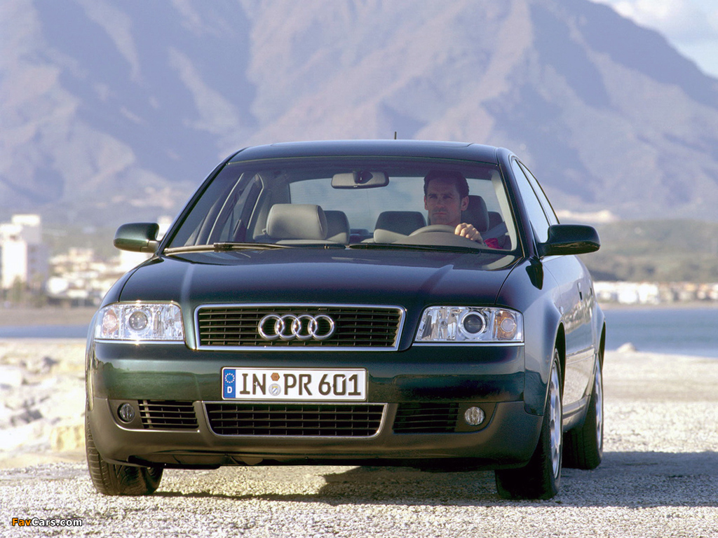 Audi A6 1.9 TDI Sedan (4B,C5) 2001–04 images (1024 x 768)
