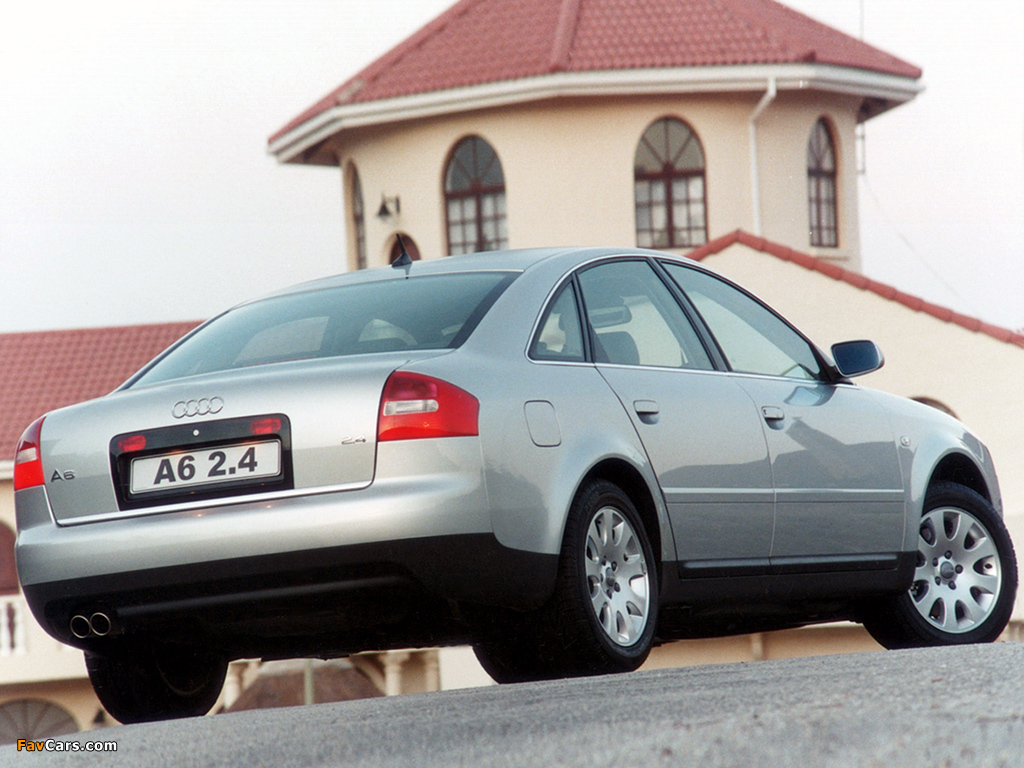 Audi A6 2.4 Sedan ZA-spec (4B,C5) 2001–04 images (1024 x 768)