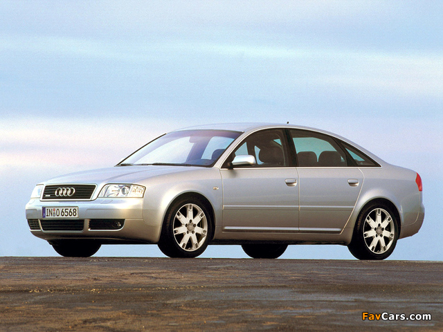 Audi A6 3.0 quattro Sedan (4B,C5) 2001–04 images (640 x 480)