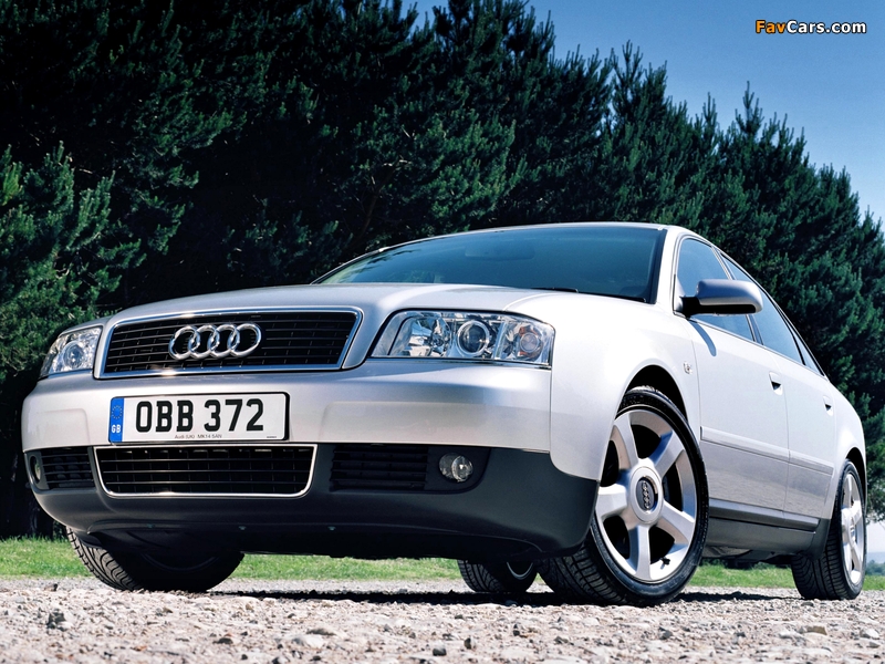 Audi A6 Sedan UK-spec (4B,C5) 2001–04 images (800 x 600)