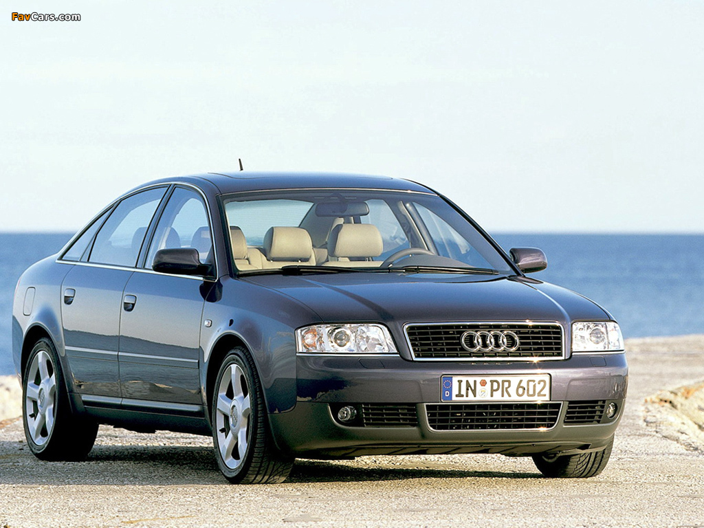 Audi A6 3.0 Sedan (4B,C5) 2001–04 photos (1024 x 768)