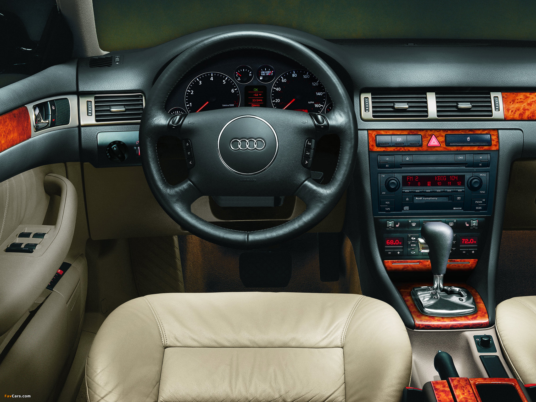 Audi A6 Sedan US-spec (4B,C5) 2001–04 photos (2048 x 1536)