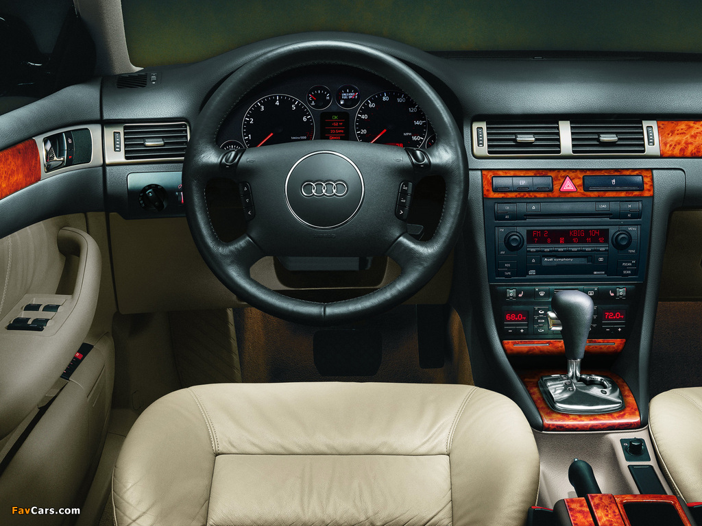 Audi A6 Sedan US-spec (4B,C5) 2001–04 photos (1024 x 768)