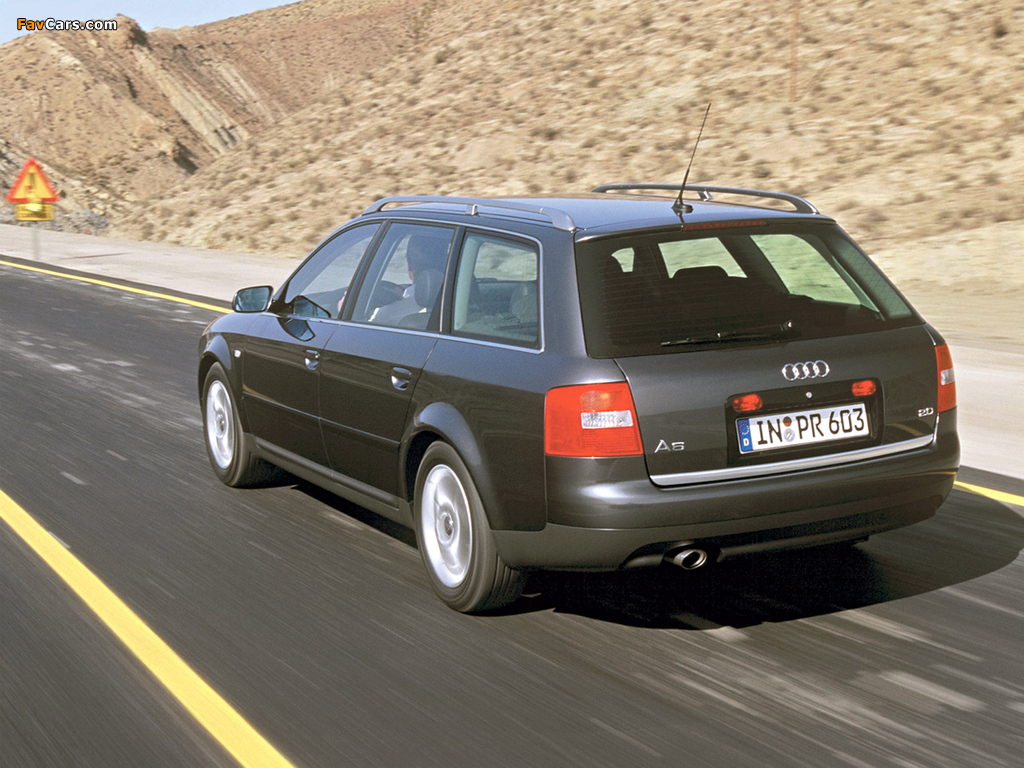 Audi A6 2.0 Avant (4B,C5) 2001–04 photos (1024 x 768)