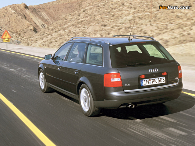 Audi A6 2.0 Avant (4B,C5) 2001–04 photos (640 x 480)