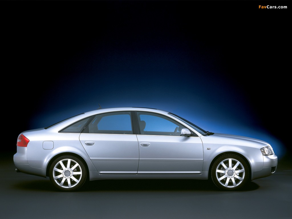 Audi A6 S-Line Sedan (4B,C5) 2001–04 pictures (1024 x 768)