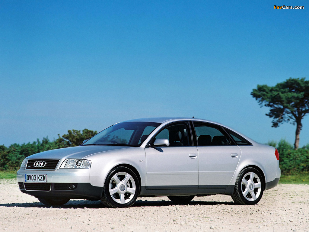 Audi A6 Sedan UK-spec (4B,C5) 2001–04 pictures (1024 x 768)