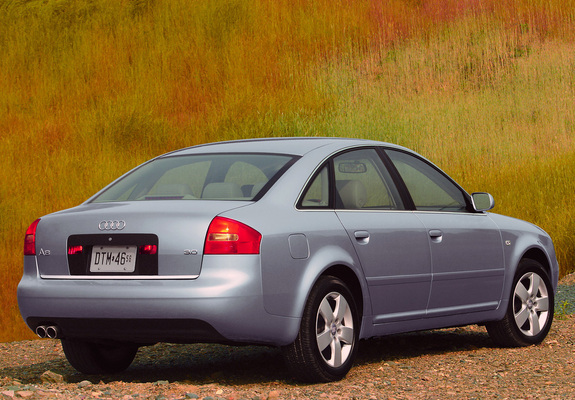 Audi A6 Sedan US-spec (4B,C5) 2001–04 pictures