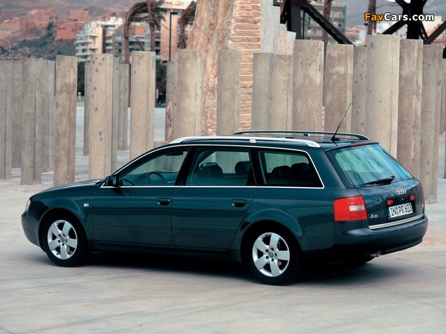 Audi A6 2.0 Avant (4B,C5) 2001–04 pictures (640 x 480)