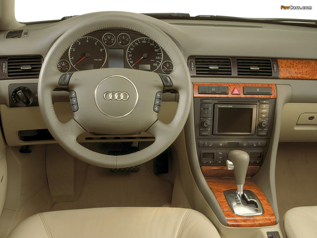 Audi A6 3.0 Sedan (4B,C5) 2001–04 pictures (1024 x 768)