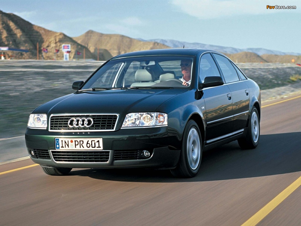 Audi A6 1.9 TDI Sedan (4B,C5) 2001–04 pictures (1024 x 768)