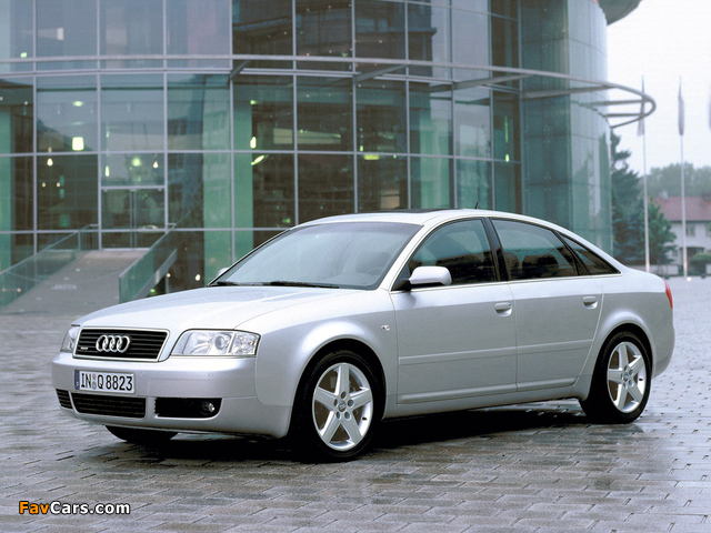 Audi A6 3.0 quattro Sedan (4B,C5) 2001–04 pictures (640 x 480)