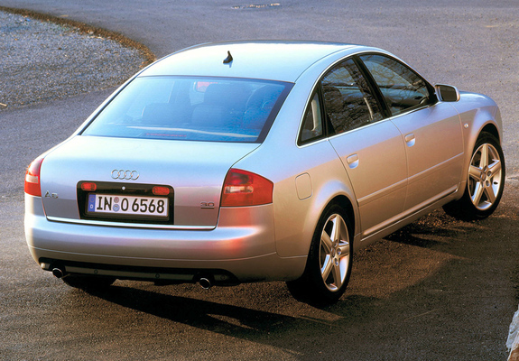 Audi A6 3.0 quattro Sedan (4B,C5) 2001–04 wallpapers