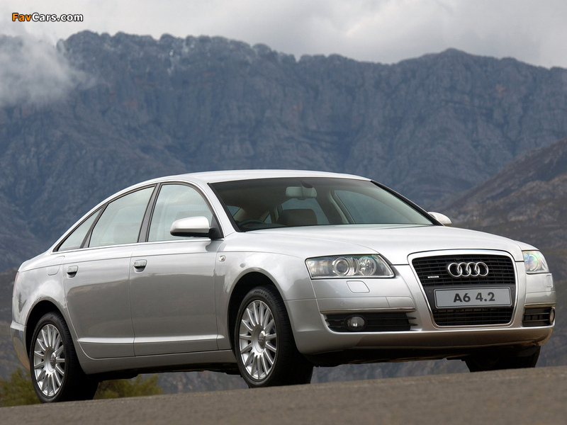 Audi A6 4.2 quattro Sedan ZA-spec (4F,C6) 2005–08 images (800 x 600)