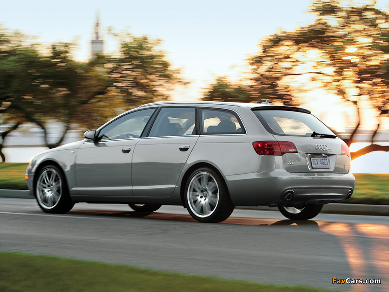 Audi A6 3.2 quattro S-Line Avant US-spec (4F,C6) 2005–08 images (800 x 600)