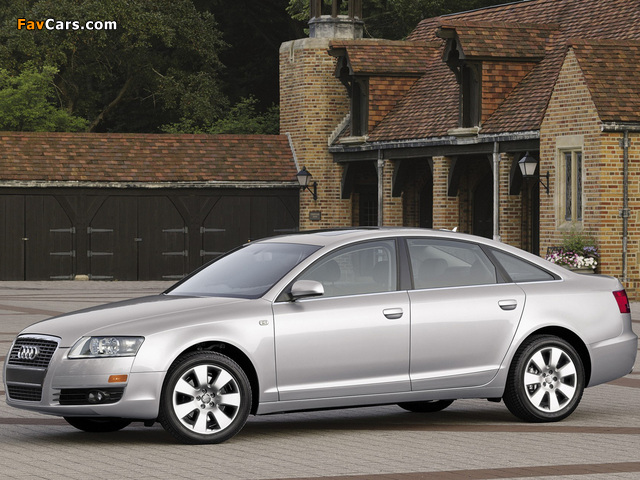 Audi A6 3.2 Sedan US-spec (4F,C6) 2005–08 photos (640 x 480)