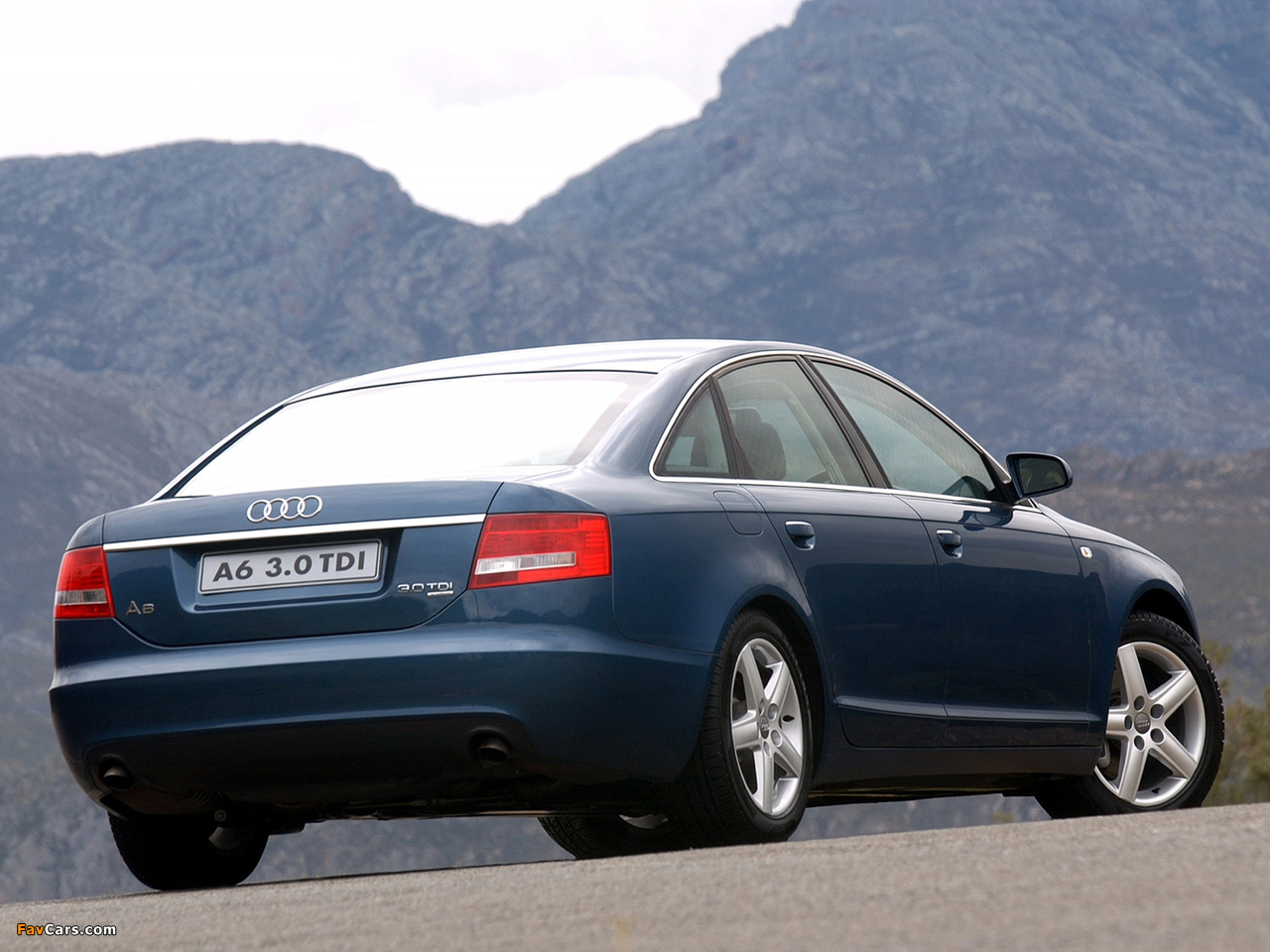 Audi A6 3.0 TDI quattro Sedan ZA-spec (4F,C6) 2005–08 photos (1280 x 960)