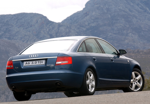 Audi A6 3.0 TDI quattro Sedan ZA-spec (4F,C6) 2005–08 photos