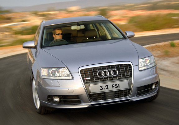 Audi A6 3.2 FSI quattro Avant ZA-spec (4F,C6) 2005–08 photos