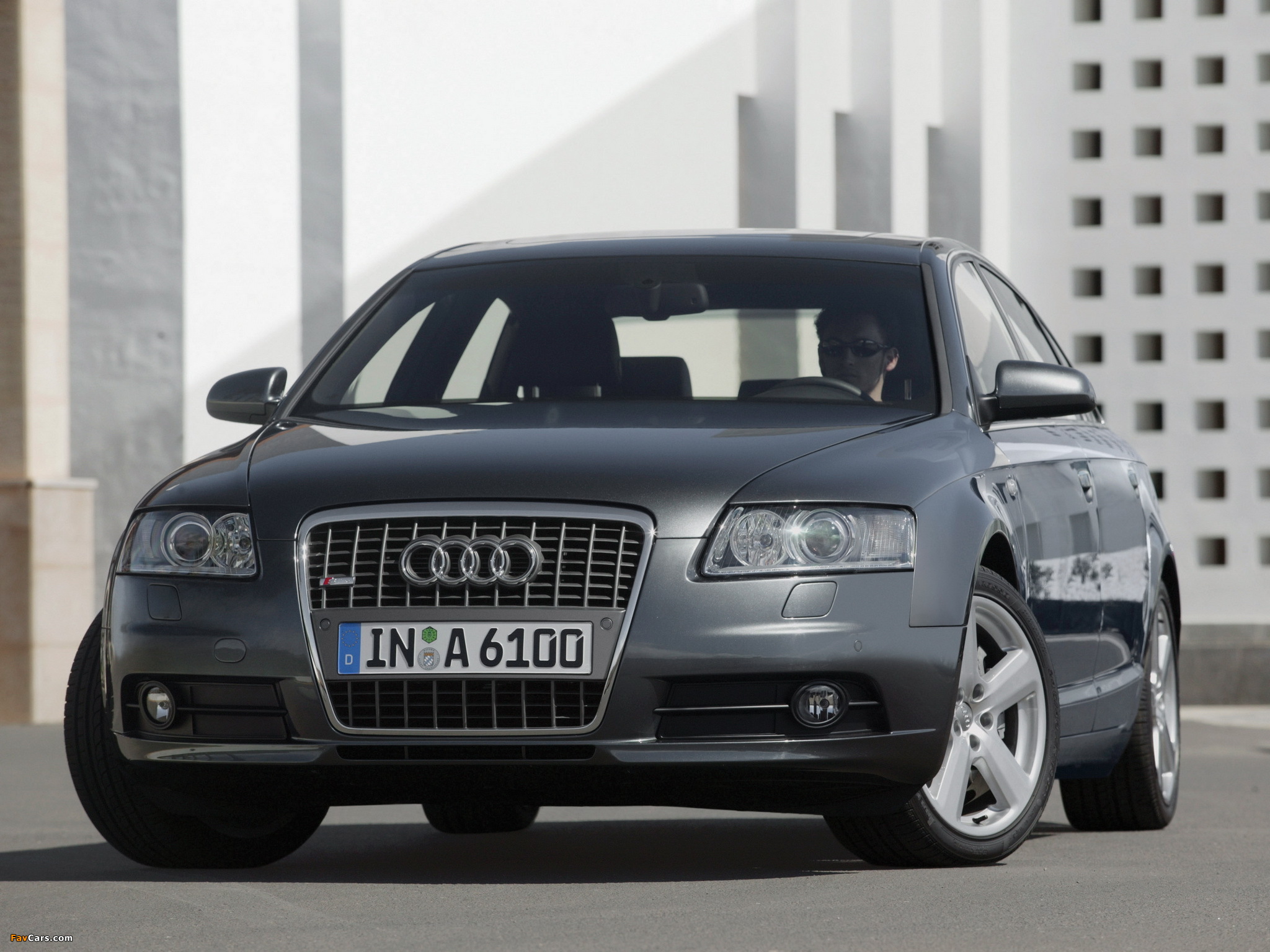 Audi A6 4.2 quattro S-Line Sedan (4F,C6) 2005–08 pictures (2048 x 1536)
